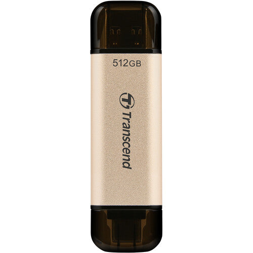 Transcend JetFlash 930C Pendrive 512GB USB 3.2 Tipo A y C 420MB/s
