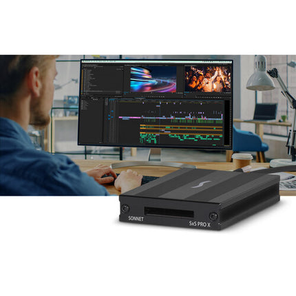 Sonnet SxS PRO X Lector de Tarjetas Thunderbolt 3 1250 MB/s 1 Ranura