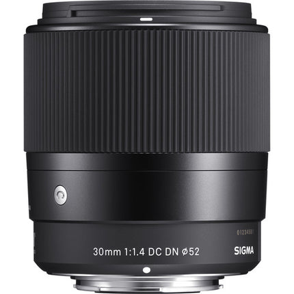 Sigma 30mm f/1.4 DC DN Objetivo para Leica L con diafragma 9 láminas y motor AF