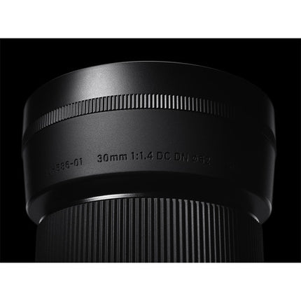Sigma 30mm f/1.4 DC DN Objetivo para Leica L con diafragma 9 láminas y motor AF