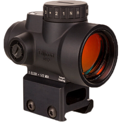 Trijicon 1x25 MRO HD mirando punto rojo 68 MOA 2 MOA Full Co-Witness