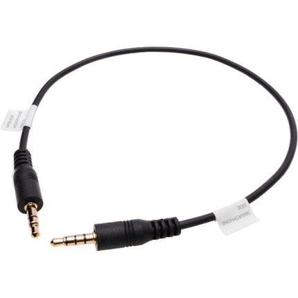 Movo Photo CFP-1 cable adaptador 3.5mm TRS a TRRS macho 25cm chapa oro