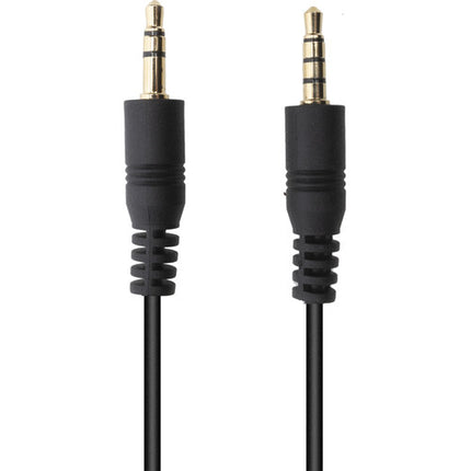 Movo Photo CFP-1 cable adaptador 3.5mm TRS a TRRS macho 25cm chapa oro