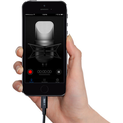 Movo Photo IMA-1 Adaptador Microfono 3.5mm TRRS a Lightning 5.5 Pulgadas