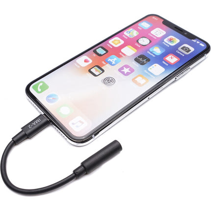 Movo Photo IMA-2 Adaptador para Micrófono 3.5mm a Lightning 5.5 pulgadas MFi