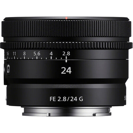 Sony FE 24mm f/2.8 G Objetivo E-Mount Full-Frame con Apertura f/2.8 y enfoque dual