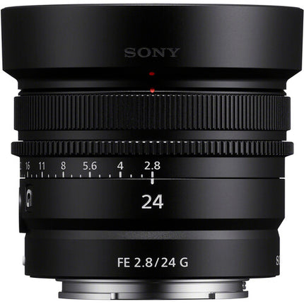 Sony FE 24mm f/2.8 G Objetivo E-Mount Full-Frame con Apertura f/2.8 y enfoque dual