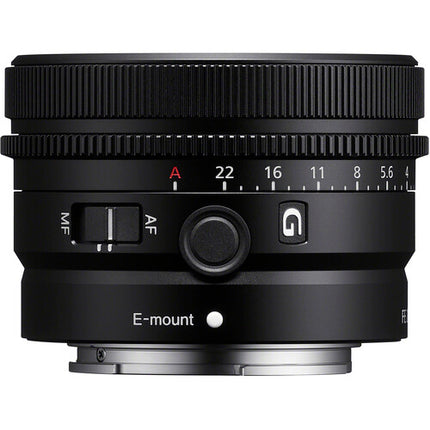 Sony FE 50mm f/2.5 G Objetivo E-Mount Full-Frame Diafragma f22