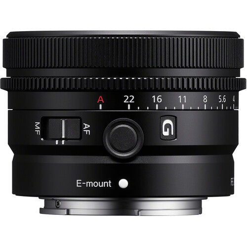 Sony FE 50mm f/2.5 G Objetivo E-Mount Full-Frame Diafragma f22