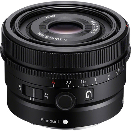 Sony FE 40mm f/2.5 G Lente E-Mount Full-Frame con AF Dual Lineal
