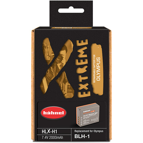 hahnel HLX-H1 Batería Recargable para Cámaras Olympus 2000mAh 500 Ciclos