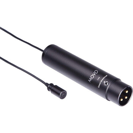 Movo Photo LV4 Micrófonos Lavalier Cardioide y Omnidireccional XLR
