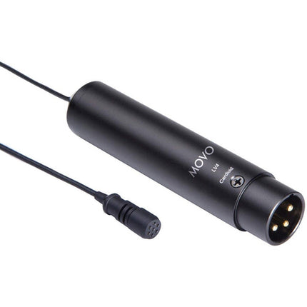 Movo Photo LV4 Micrófonos Lavalier Cardioide y Omnidireccional XLR
