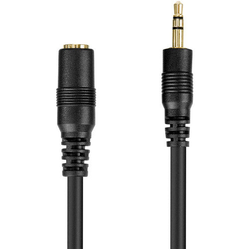 Movo Photo MC20 Cable de extensión de audio 3.5mm TRS 20 pies robusto