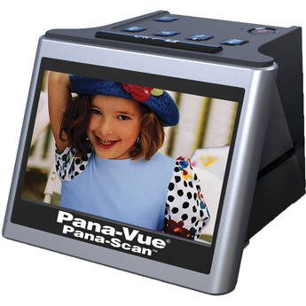 Pana-Vue Pana-Scan Slide and Film Scanner Escáner 22MP Imágenes Directas SD
