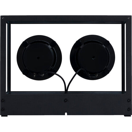 Altavoz Bluetooth Transparente Pequeño Negro 30W Gabinete Cristal Templado