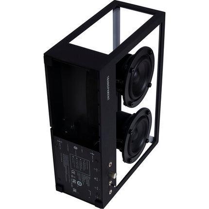 Altavoz Bluetooth Transparente Pequeño Negro 30W Gabinete Cristal Templado