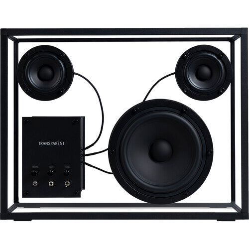 Altavoz Bluetooth Transparente Negro con Potencia de 140W y Woofer de 6.5"