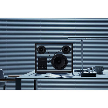 Altavoz Bluetooth Transparente Negro con Potencia de 140W y Woofer de 6.5"