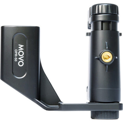 Movo Photo OPR-50 Rig de Video para Smartphone con 2 Monturas Cold Shoe y Nivel Integrado