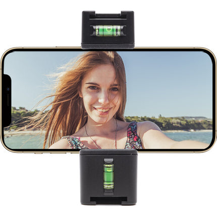 Movo Photo P-3 Soporte Giratorio para Trípode Smartphone con Niveles y Rotación 360°