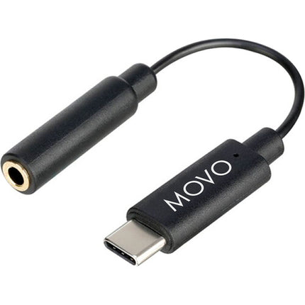 Movo Photo PMA-1 Adaptador Micrófono 3.5mm TRS a USB Tipo-C 5.5" para DJI Osmo Pocket