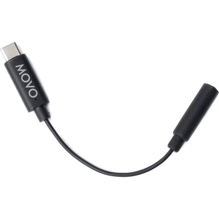 Movo Photo PMA-1 Adaptador Micrófono 3.5mm TRS a USB Tipo-C 5.5" para DJI Osmo Pocket