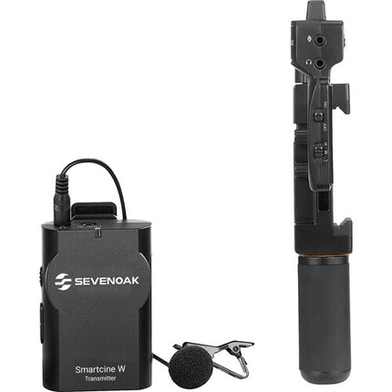 Movo Photo Sevenoak SmartCine Kit Video para Smartphone con 2 Micrófonos inalámbricos Lavalier y Luz Led 36 LEDs
