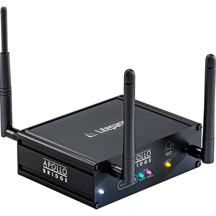 Litepanels Apollo Bridge Unidad de Control Inalámbrica Doble Banda 2.4 y 5 GHz
