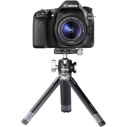 Ulanzi MT-24 Trípode para Cámara Vlog 21 cm Capacidad 2.5 kg con Cabezal Bola Arca-Type