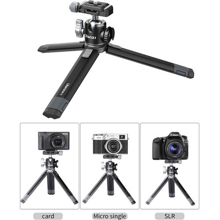 Ulanzi MT-24 Trípode para Cámara Vlog 21 cm Capacidad 2.5 kg con Cabezal Bola Arca-Type