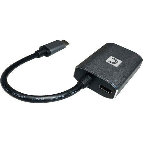 Adaptador USB Tipo C a HDMI 4K 60W Power Delivery Gris Oscuro