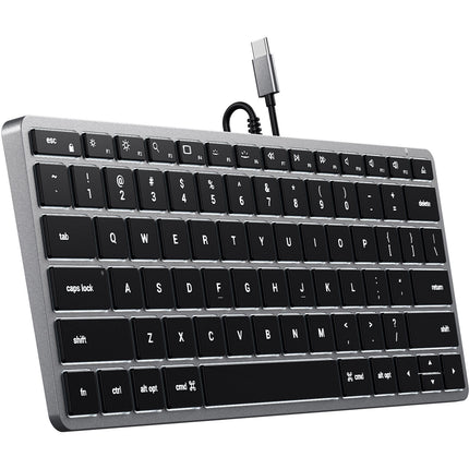 Satechi Slim W1 Teclado Retroiluminado Alámbrico Teclas Retroiluminadas USB-C