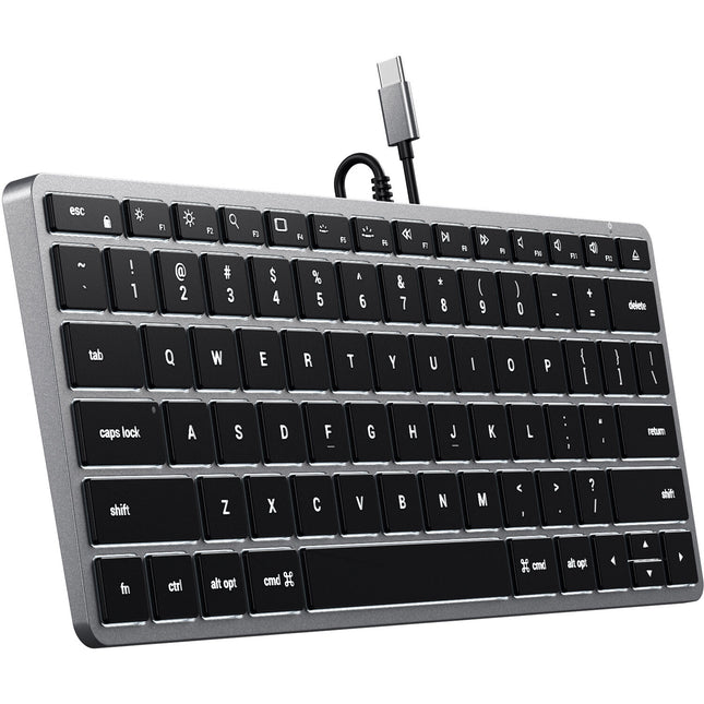 Satechi Slim W1 Teclado Retroiluminado Alámbrico Teclas Retroiluminadas USB-C