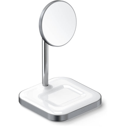 Satechi Soporte de Carga Magnético Inalámbrico 2 en 1 para iPhone 12 y AirPods Pro 7.5W 5W