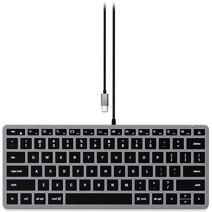 Satechi Slim W1 Teclado Retroiluminado Alámbrico Teclas Retroiluminadas USB-C