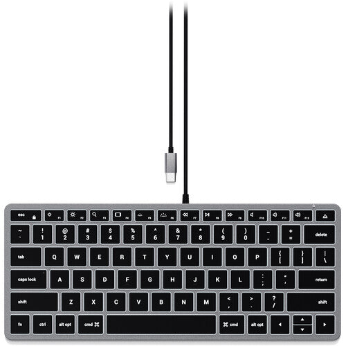 Satechi Slim W1 Teclado Retroiluminado Alámbrico Teclas Retroiluminadas USB-C