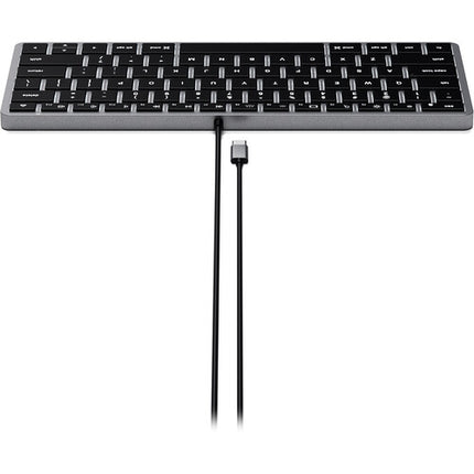 Satechi Slim W1 Teclado Retroiluminado Alámbrico Teclas Retroiluminadas USB-C