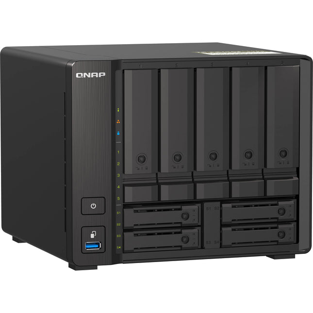 QNAP TS-h973AX 9-Bahías NAS con AMD Ryzen 2.2 GHz 32GB RAM
