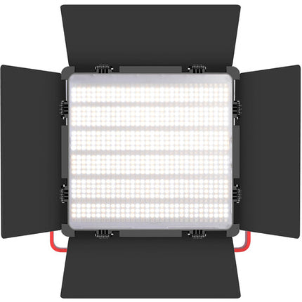 GVM 1200D Panel LED RGB Para Estudio Luz 3400 Lux 5600K Con Barndoor Y Maletín
