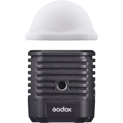 Godox WL4B Luz LED impermeable 5600K batería integrada y control app