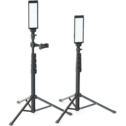 DigiPower PRO2 180 LED Kit de Iluminación Bi-Color 3200-5600K con Soportes