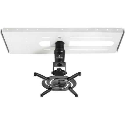 Gabor Placa de Montaje para Techo Suspendido y Soporte Giratorio para Proyector 33 lb capacidad ajuste Pan Tilt Roll