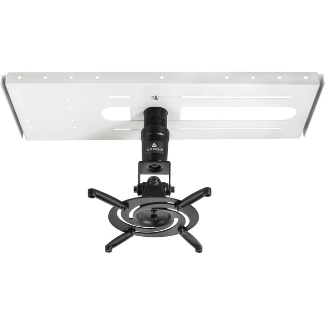 Gabor Placa de Montaje para Techo Suspendido y Soporte Giratorio para Proyector 33 lb capacidad ajuste Pan Tilt Roll