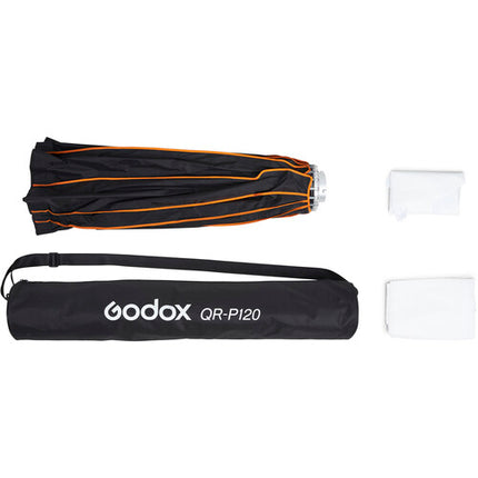 Godox P120 Softbox Parabólico de Liberación Rápida 120 cm con Difusores y Funda