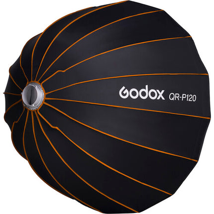 Godox P120 Softbox Parabólico de Liberación Rápida 120 cm con Difusores y Funda