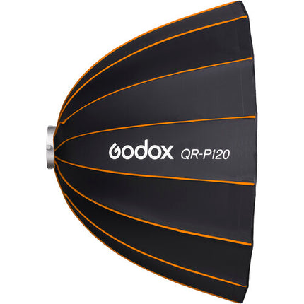 Godox P120 Softbox Parabólico de Liberación Rápida 120 cm con Difusores y Funda