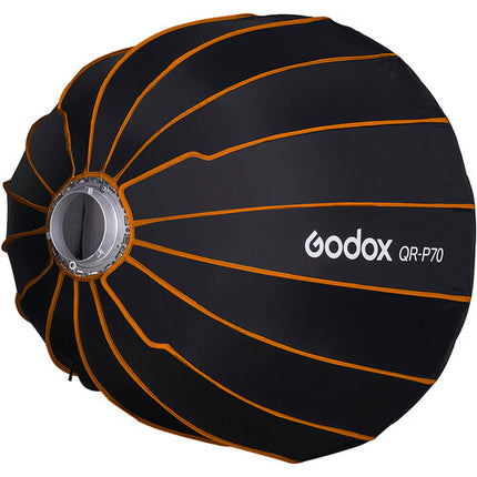 Godox P70 Softbox Parabólico Liberación Rápida 70 cm con Difusores y Estuche