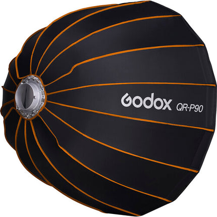 Godox P90 Softbox Parabólico 90 cm con Montura Bowens y Difusores