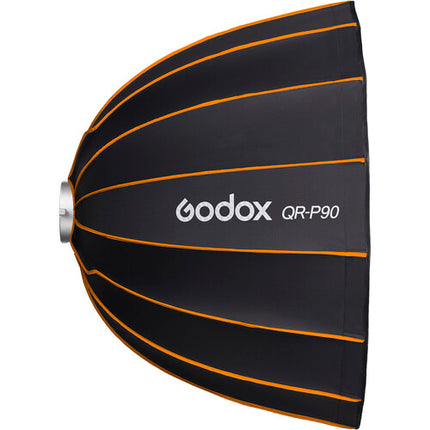 Godox P90 Softbox Parabólico 90 cm con Montura Bowens y Difusores